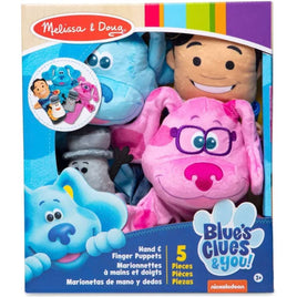 Blues Clues Hand And Finger Puppets..Melissa & Doug - ToyTime