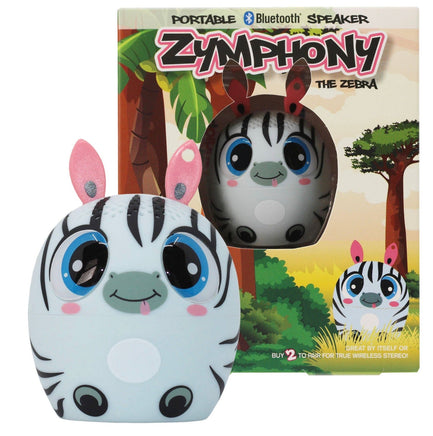 Bluetooth Speaker Zymphony The Zebra - ToyTime