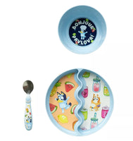 Bluey 3 Piece Feeding Set - ToyTime