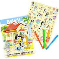 Bluey coloring and sticker pad - ToyTime