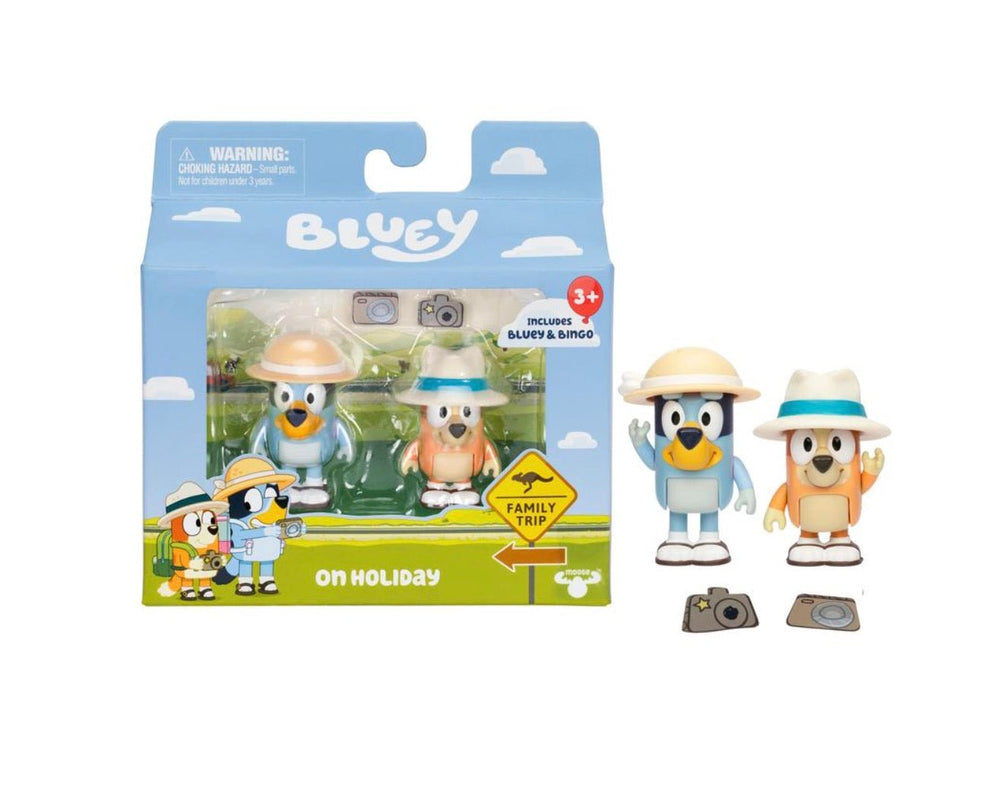 Bluey Figure 2 on Hoilday - ToyTime| ToyTime