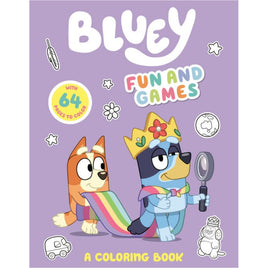 Bluey: Fun And Games Coloring - Pgi - ToyTime