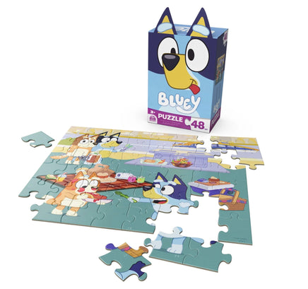 Bluey Licensed 48 - Piece Jigsaw Puzzle - ToyTime