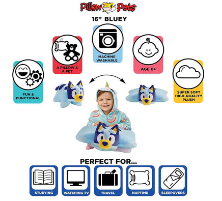 Bluey Pillow Stuffed Plush 16 inch - ToyTime