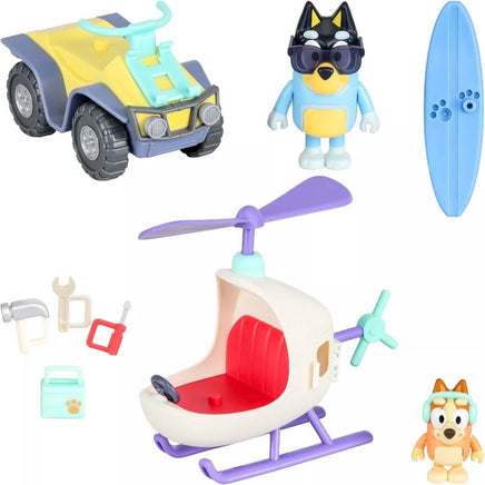 Bluey Vehicles and Figures Beach - ToyTime