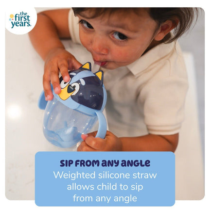 Bluey Weighted Straw Trainer Cup - ToyTime