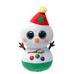 Bobble Snowman Hat Reg Beanie Babies - ToyTime
