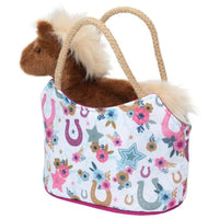 Boho Horseshoe Sassy Sak with Horse 2126 - ToyTime