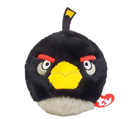 BOMB Angry Birds black bird Beanie Bouncer - ToyTime