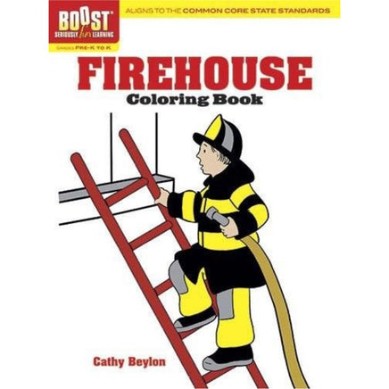 Boost Firehouse Coloring Book@Dover - ToyTime