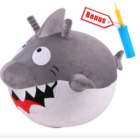 Bouncy Pals Kids Shark Hopper Ball Animal Toy - ToyTime