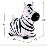 Bouncy Pals Zebra Hopper - ToyTime