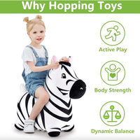 Bouncy Pals Zebra Hopper - ToyTime