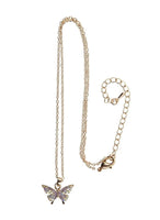 Boutique Butterfly Gem Necklace - ToyTime