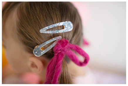 Boutique Gel Sparkle Hairclips 2pc - ToyTime