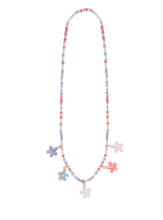 Boutique Shimmer Flower Necklace - ToyTime
