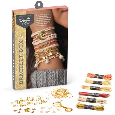 Bracelet Box Kit Gold Craft Crush..@Playmonster - ToyTime