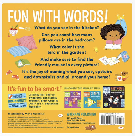 Brain Quest - First Words, Around the Home - ToyTime