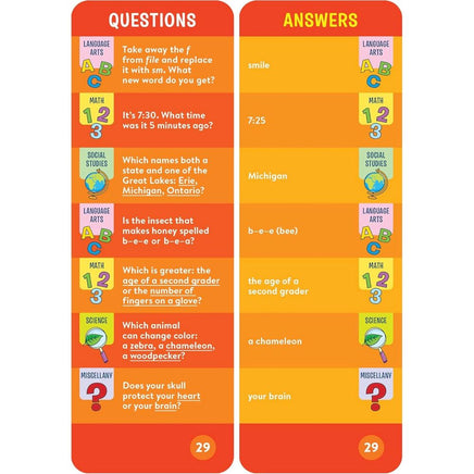 Brain Quest smart cards 2nd grade - ToyTime