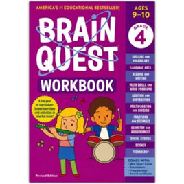 Brain Quest workbook 4th grade - ToyTime