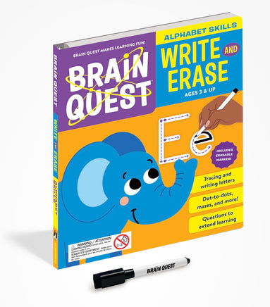 Brain Quest Write and Erase Alphabet Skills - ToyTime