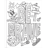 Brave, Strong, Smart Me Clr Bk - ToyTime