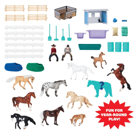 Breyer Advent Calendar Horse Camp Mini Whinnies - ToyTime