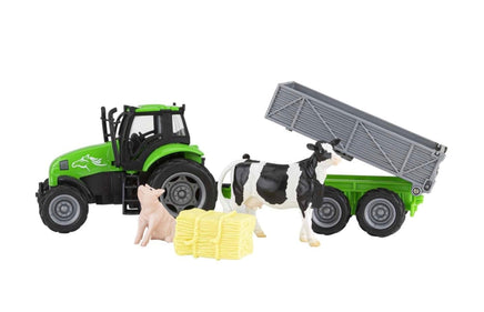 Breyer Farms Tractor and Tag-ALong Wagon - ToyTime