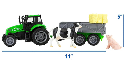 Breyer Farms Tractor and Tag-ALong Wagon - ToyTime