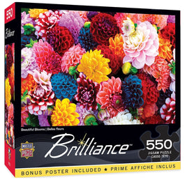 Brilliance Beautiful Blooms 550pcs Jigsaw Puzzle - ToyTime