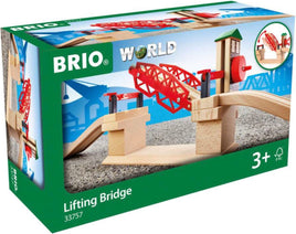 Brio World Lifting Bridge Wooden Track 33757 - ToyTime