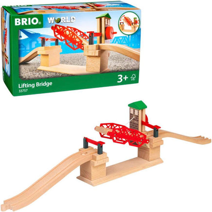 Brio World Lifting Bridge Wooden Track 33757 - ToyTime