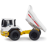 Bruder Dump truck yellow/white 03420 - ToyTime