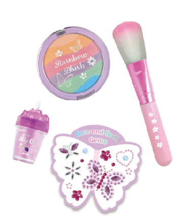 Butterfly Blush & Brush Beauty Set - ToyTime