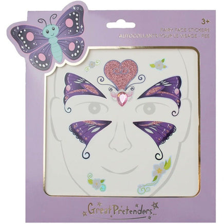 Butterfly Face Stickers - ToyTime