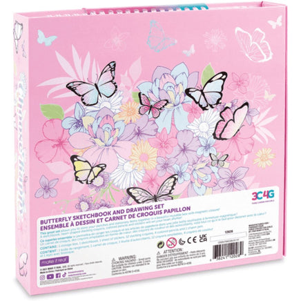 Butterfly Sketchbook and Drawing Set - ToyTime