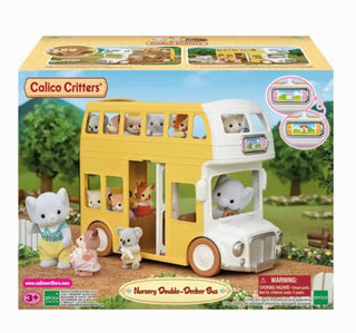 Calico Critters Nursery Double Decker Bus - ToyTime