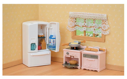 Calico Critters Playful Starter Furniture Set, Furniture Set with Working Appliances CC2314 - ToyTime