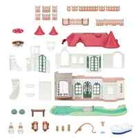 Calico Critters Red Roof Riverside Manor Castle - ToyTime