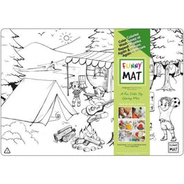 Campground Coloring/Washable Funny Mat - ToyTime