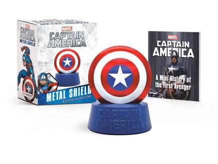Captain America Metal Shield with Sound Effect - ToyTime