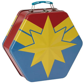 Captain Marvel Tin Tote - ToyTime