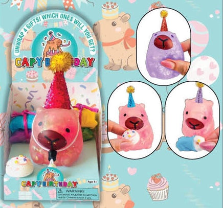 Capy Birthday Squishy with toy cake 4 surprise - ToyTime