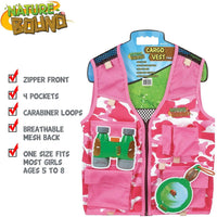 Cargo Vest Pink - ToyTime