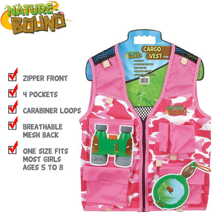 Cargo Vest Pink - ToyTime