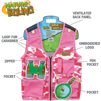 Cargo Vest Pink - ToyTime