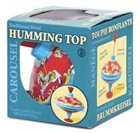 Carousel Humming Top Traditional Metal - ToyTime