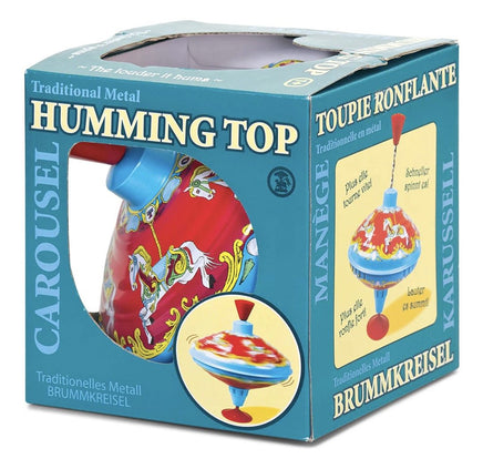 Carousel Humming Top Traditional Metal - ToyTime
