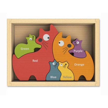 Cat Family Color Puzzle - ToyTime