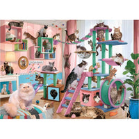 Cat Tree Heaven 1000pcs Puzzle - ToyTime